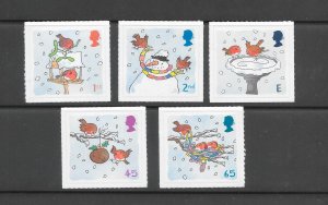 BIRDS - GREAT BRITAIN #2002-06 ROBINS MNH