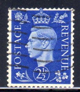 Great Britain  239a sideways wmk. U     cv$32.50