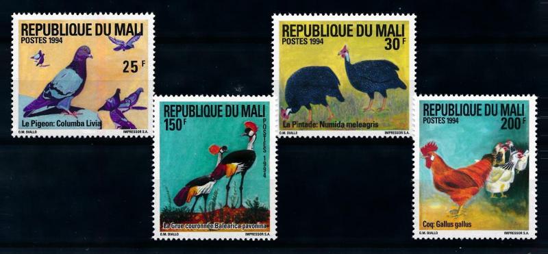 [76143] Mali 1994 Birds Oiseaux Vögel Dove Chicken  MNH
