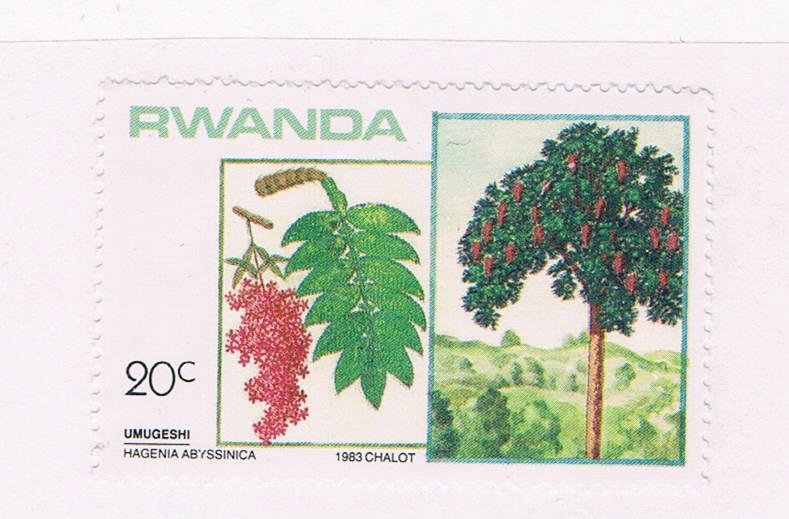 Rwanda 1167 Unused Flower 1984 (R0573)