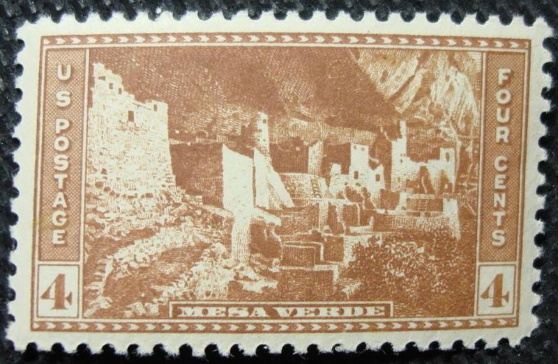 US #743 MNH Single, Mesa Verde, SCV $.70 