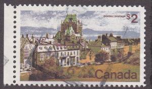 Canada # 601, Quebec, Used