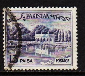 Pakistan - #135a Shalimar Gardens (Redrawn) - Used 