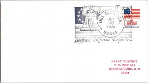 United States, California, Slogan Cancel