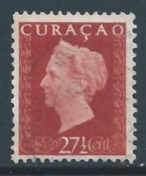 Netherlands Antilles #195 Used 27 1/2c Queen Wilhelmina