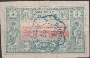 Somali Coast #9 Used CV $7.00  (Z9710)