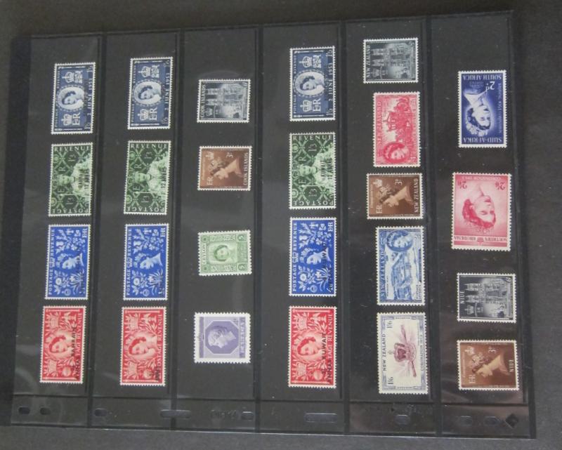 GB 1953 Elizabeth II Omnibus Correction Complested sets (106 stamps) -offer
