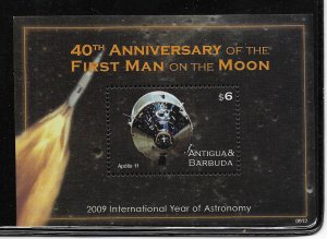 ANTIGUA, 3050, MNH, SS, 2009 INTL. YEAR OF ASTRONOMY