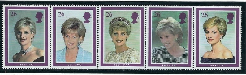 Great Britain 1795a MNH 1998 Princess Diana (fe5976)