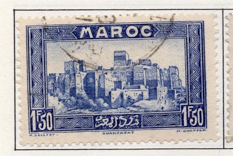 French Morocco 1933-40 Early Issue Fine Used 1F.50c. 138197