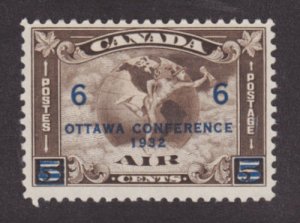 Canada Sc C4 MLH. 1932 6c on 5c Ottawa Conference F-VF