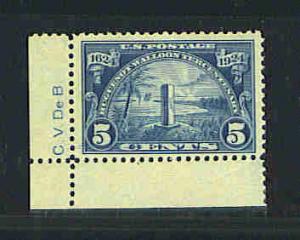 U.S. Sc.# 616 f-vf mint never hinged