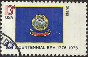 # 1675 USED STATE FLAG IDAHO