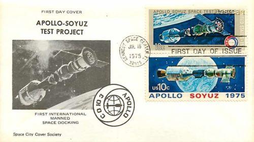Space Cover, First Day, Apollo-Soyuz Test Project