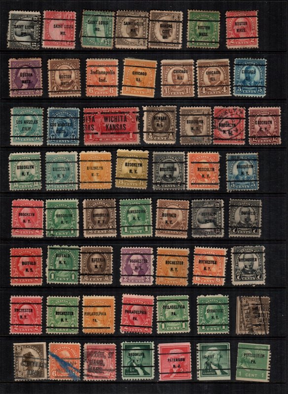 United States  55 used precancels