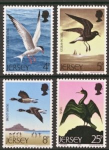 $1 World MNH Stamps (1227), Jersey Scott 129-32, set of 4 MNH Birds