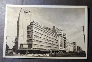 1941 Censored Romania RPPC Postcard Cover Bucharest to Asti Italy