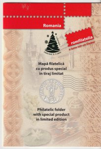 Romania FOLDER STAMPS 2025 CHRISTMAS MNH POST LIMITED EDITION