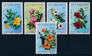 [64294] St. Vincent 1976 Birds Oiseaux Uccelli  MNH 441-445