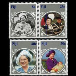 FIJI 1985 - Scott# 531-4 Queen Mother Set of 4 NH