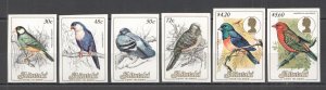 A1126 Imperf 1984 Aitutaki Fauna Birds #512,514,515,517,522,523 Mnh