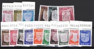 Israel 276-291 MNH