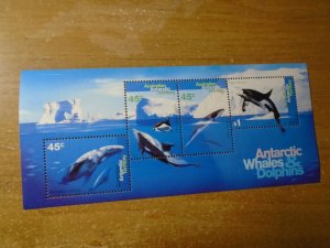 Australian  Antarctic Territory   #  L97a   MNH   Whales
