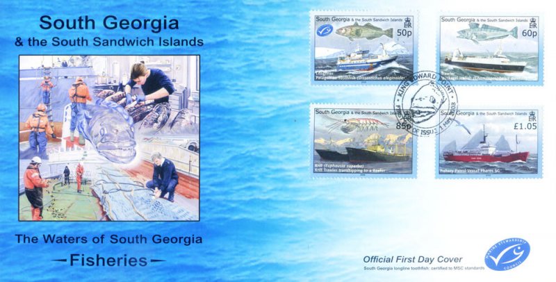 South Georgia. 2008 Fishing Industry. FDC.