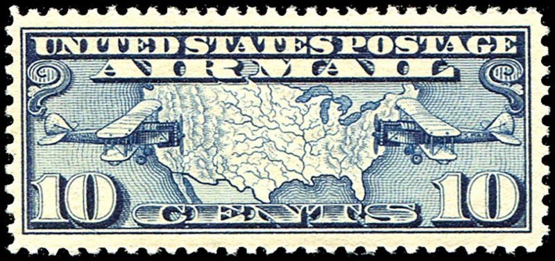 United States Scott C7-C9 MNH (3) CV $21.25