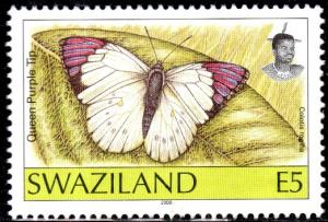 Swaziland - 2000 Butterflies E5 MNH** SG 618