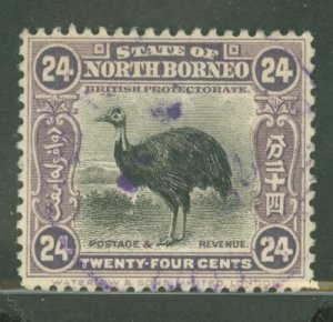 North Borneo #178  Single