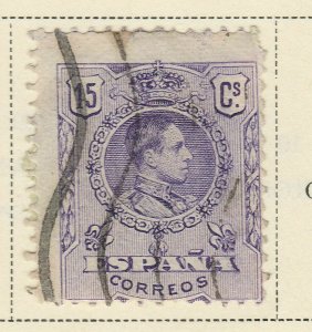 A5P62F61 Spain 1909-22 15c used-