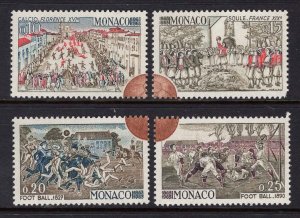 Monaco 557-560 Unused (MH)