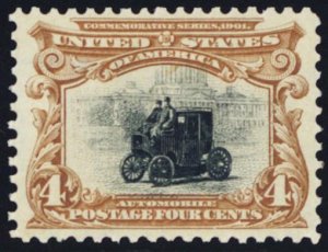 296, Mint NH 4¢ VF Centering - Very Fresh! * Stuart Katz