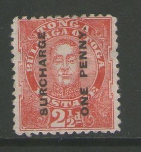 Tonga 1895 Sc 34 MH