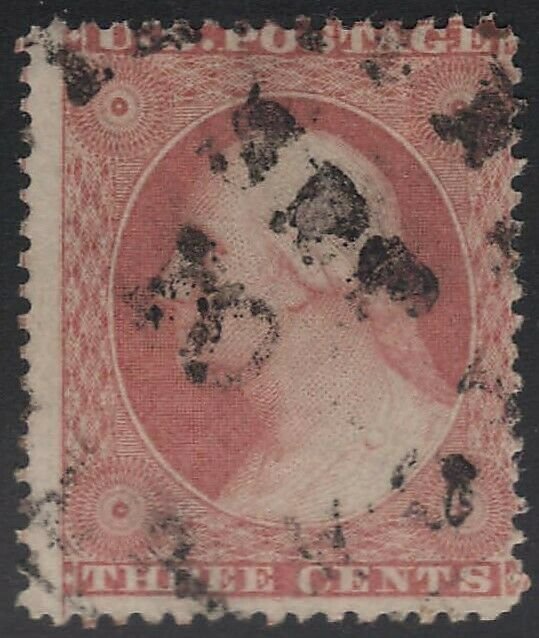 US Scott # 26 3c Washington Used / Sep 10 