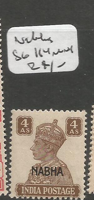 India Nabha SG 114 MNH (1cwr)