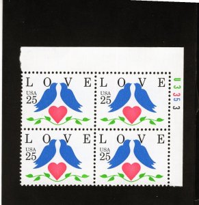 2440 LOVE, MNH UR-PB/4 (#U3353