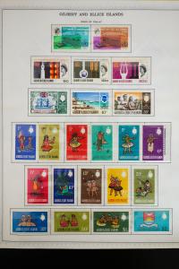 Gilbert & Ellice Rather Complete 1960 - 1970's Stamp Collection