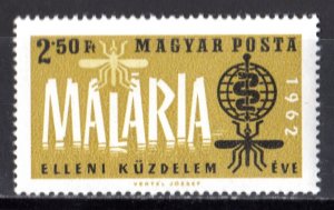 Hungary 1962 Sc#1461 MOSQUITO-MALARIA-WHO-MEDICINE Single MNH