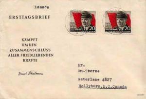 Germany D.D.R., First Day Cover