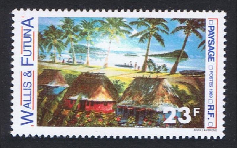 Wallis and Futuna Wallisian Landscape 1v SG#553 SC#387 MI#572