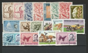 Togo Topical & Ordinary Issue Very Fine MNH** & Used Stamps Lot Collection 15403-