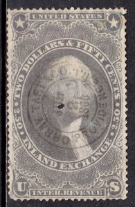 USA - Scott #R84 - Used - Pinhole, tear UR cnr., creasing - SCV $22