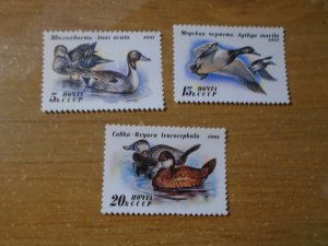 Russia  #  6009-11   MNH   Birds