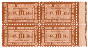 (I.B) Finland Railways : Temporary Railway Tax 10p