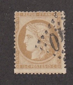 France #  56, Ceres, Used, 1/3 Cat.