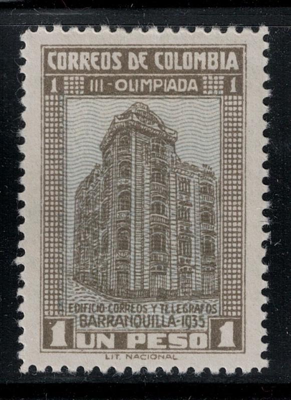 Colombia 1935 SC 433 LH CV$ 120