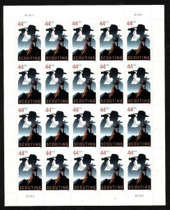 USA-Sc#4472- id12-unused NH sheet-Boy Scouts-2010-