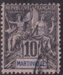 Martinique #38 Used